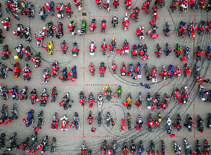 MotoMikołaje pod EXPO Kraków, 2022